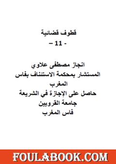 قطوف قضائية - الجزء الحادي عشر