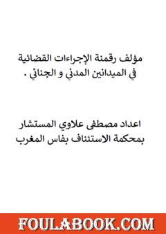 رقمنة الإجراءات القضائية في الميدانين المدني والجنائي