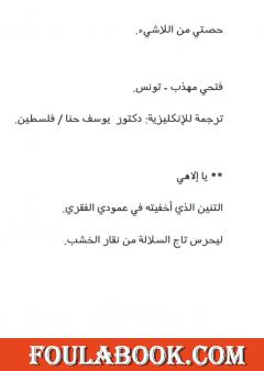 حصتي من اللاشيء