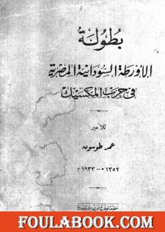 بطولة الأورطة السودانية المصرية في حرب المكسيك - نسخة أخرى